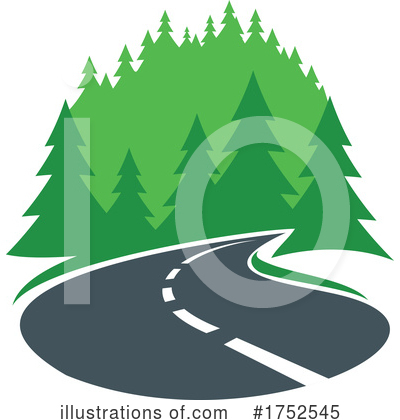 Royalty-Free (RF) Road Clipart Illustration by Vector Tradition SM - Stock Sample #1752545