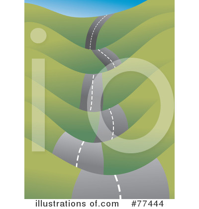 Royalty-Free (RF) Road Clipart Illustration by Prawny - Stock Sample #77444