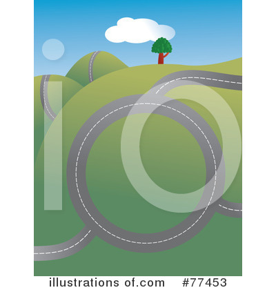 Royalty-Free (RF) Road Clipart Illustration by Prawny - Stock Sample #77453