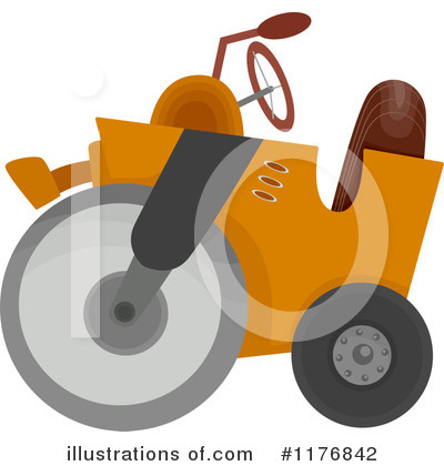 Royalty-Free (RF) Road Roller Clipart Illustration by BNP Design Studio - Stock Sample #1176842