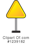 Road Sign Clipart #1239182 by Lal Perera
