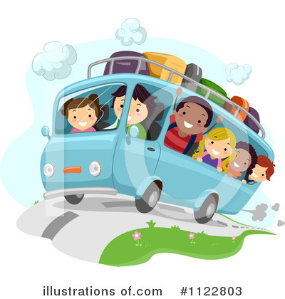Royalty-Free (RF) Road Trip Clipart Illustration by BNP Design Studio - Stock Sample #1122803