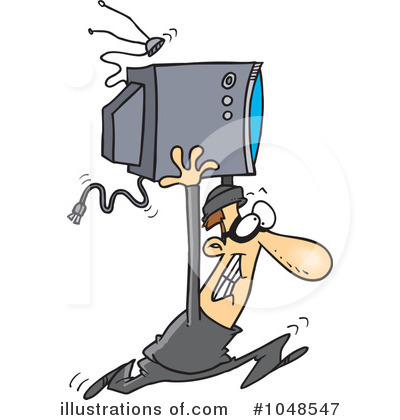 Tv Clipart #1048547 by toonaday