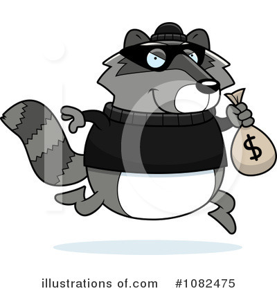 Royalty-Free (RF) Robber Clipart Illustration by Cory Thoman - Stock Sample #1082475