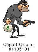 Robber Clipart #1105131 by Cartoon Solutions
