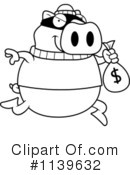 Robber Clipart #1139632 by Cory Thoman