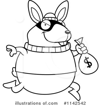 Royalty-Free (RF) Robber Clipart Illustration by Cory Thoman - Stock Sample #1142542