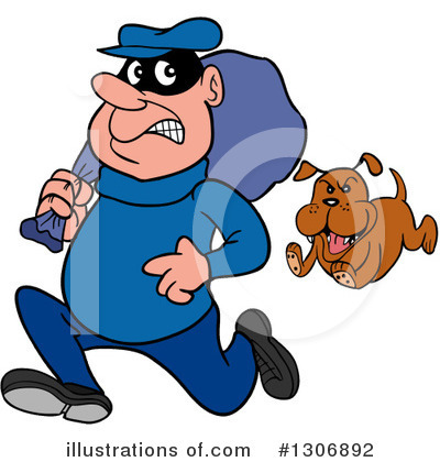 Thief Clipart #1306892 by LaffToon