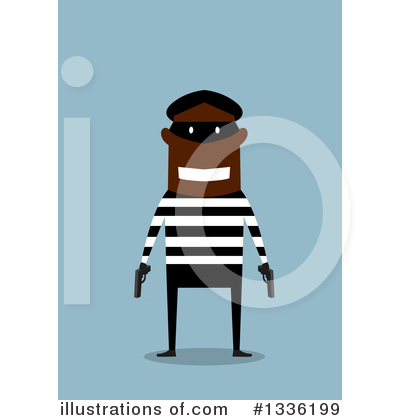 Royalty-Free (RF) Robber Clipart Illustration by Vector Tradition SM - Stock Sample #1336199
