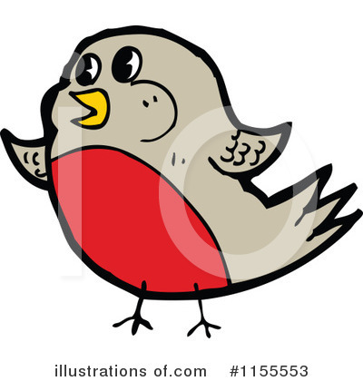 Royalty-Free (RF) Robin Clipart Illustration by lineartestpilot - Stock Sample #1155553