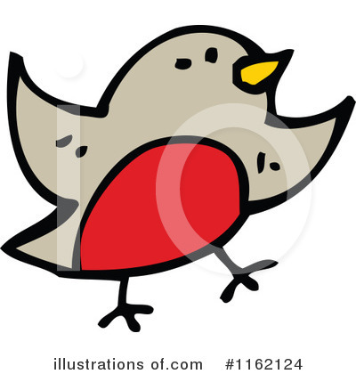 Royalty-Free (RF) Robin Clipart Illustration by lineartestpilot - Stock Sample #1162124
