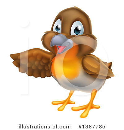 Royalty-Free (RF) Robin Clipart Illustration by AtStockIllustration - Stock Sample #1387785