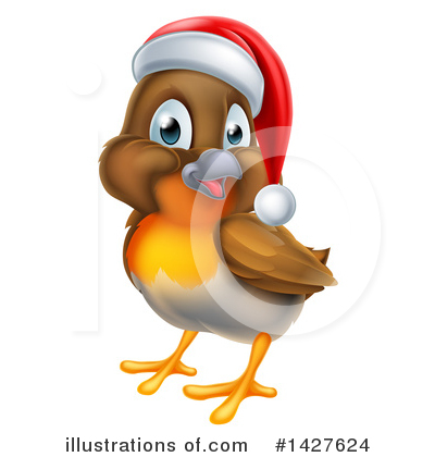 Royalty-Free (RF) Robin Clipart Illustration by AtStockIllustration - Stock Sample #1427624