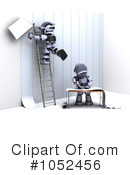 Robot Clipart #1052456 by KJ Pargeter