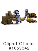 Robot Clipart #1059342 by KJ Pargeter
