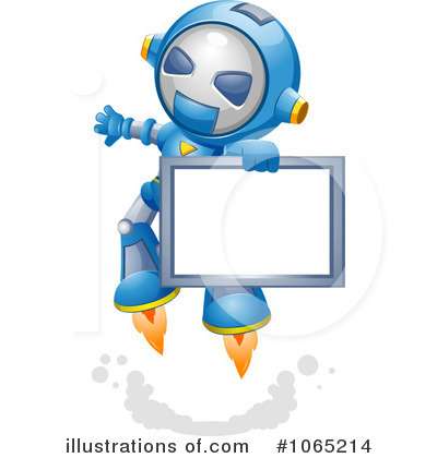 Royalty-Free (RF) Robot Clipart Illustration by BNP Design Studio - Stock Sample #1065214