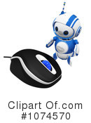 Robot Clipart #1074570 by Leo Blanchette