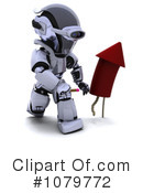 Robot Clipart #1079772 by KJ Pargeter