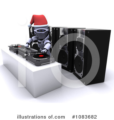Royalty-Free (RF) Robot Clipart Illustration by KJ Pargeter - Stock Sample #1083682