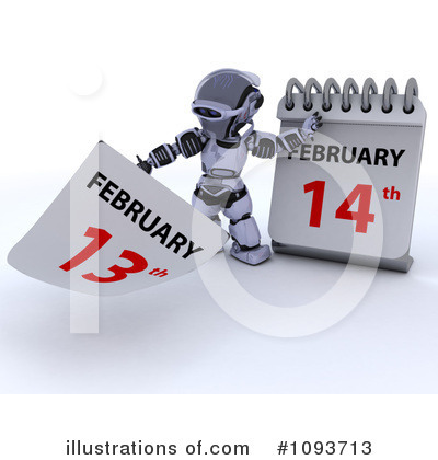 Calender Clipart #1093713 by KJ Pargeter