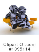 Robot Clipart #1095114 by KJ Pargeter