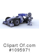 Robot Clipart #1095971 by KJ Pargeter