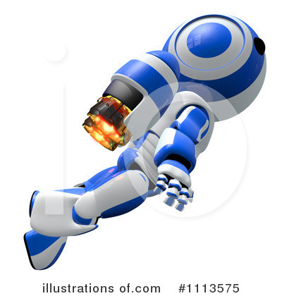 Rocket Clipart #1113575 by Leo Blanchette