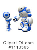 Robot Clipart #1113585 by Leo Blanchette