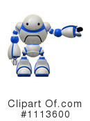 Robot Clipart #1113600 by Leo Blanchette