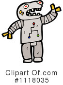 Robot Clipart #1118035 by lineartestpilot