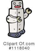 Robot Clipart #1118040 by lineartestpilot