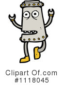 Robot Clipart #1118045 by lineartestpilot
