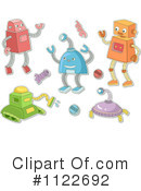 Robot Clipart #1122692 by BNP Design Studio