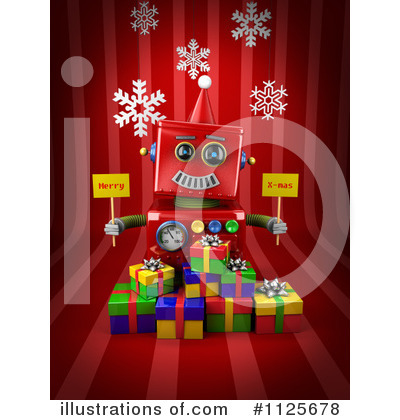 Christmas Presents Clipart #1125678 by stockillustrations