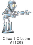Robot Clipart #11269 by AtStockIllustration