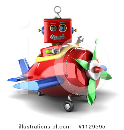 Robot Clipart #1129595 by stockillustrations