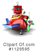 Robot Clipart #1129595 by stockillustrations