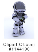 Robot Clipart #1144190 by KJ Pargeter