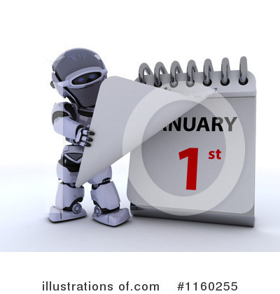 Calendar Clipart #1160255 by KJ Pargeter