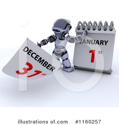 Royalty-Free (RF) Robot Clipart Illustration by KJ Pargeter - Stock Sample #1160257