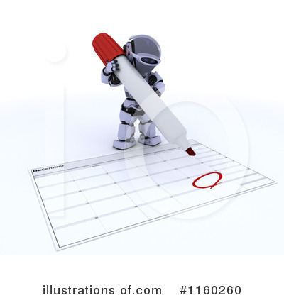 Royalty-Free (RF) Robot Clipart Illustration by KJ Pargeter - Stock Sample #1160260