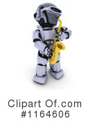 Robot Clipart #1164606 by KJ Pargeter