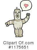 Robot Clipart #1175651 by lineartestpilot