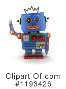 Robot Clipart #1193426 by stockillustrations