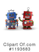Robot Clipart #1193683 by stockillustrations