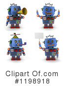 Robot Clipart #1198918 by stockillustrations