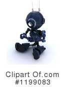 Robot Clipart #1199083 by KJ Pargeter