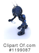 Robot Clipart #1199087 by KJ Pargeter