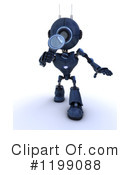 Robot Clipart #1199088 by KJ Pargeter
