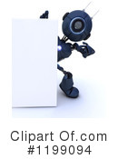 Robot Clipart #1199094 by KJ Pargeter